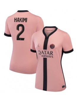 Zenske Futbalové oblečenie Paris Saint-Germain Achraf Hakimi #2 2024-25 Krátky Rukáv - Tretina